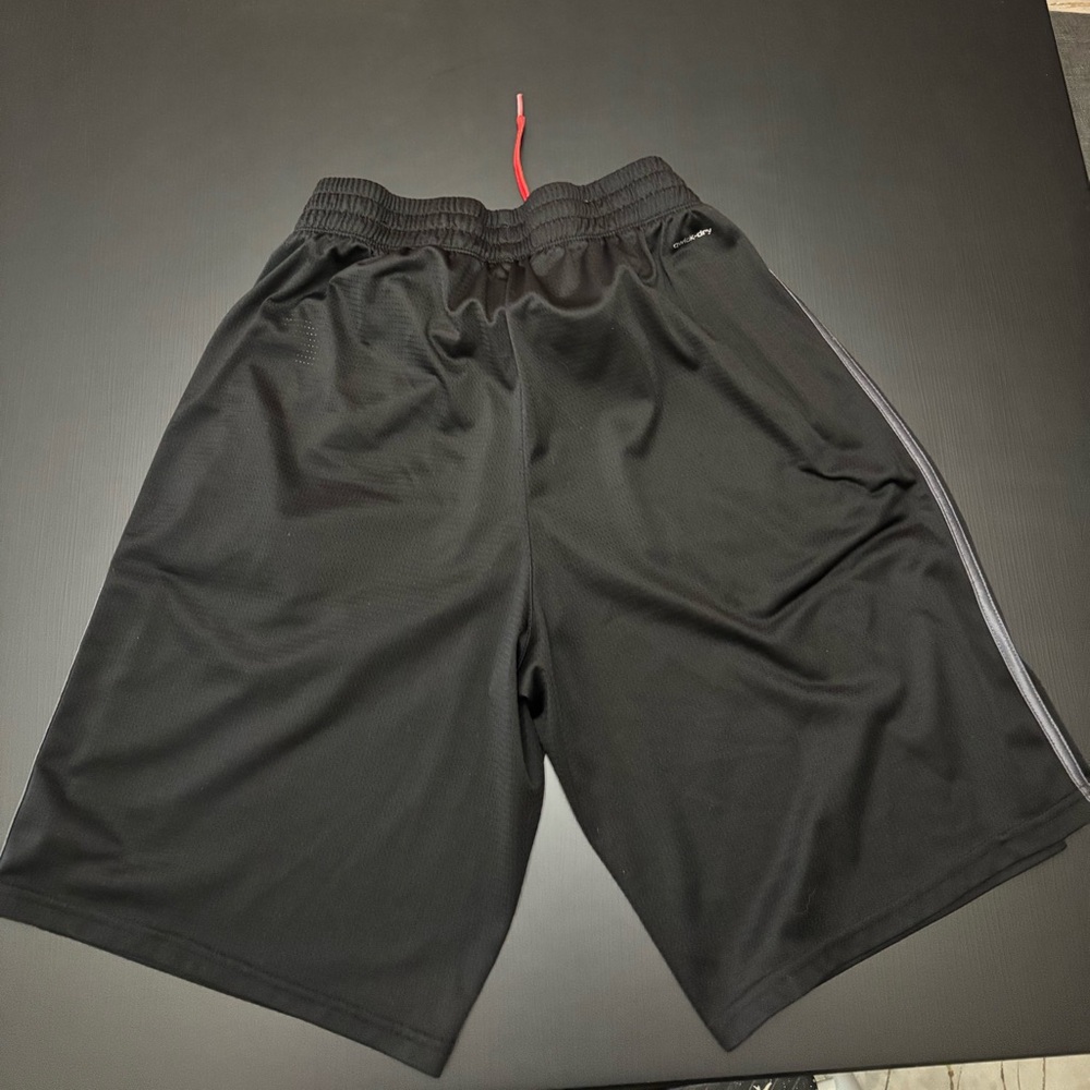 Athletic Men's Black & Red Shorts Medium - Picture 3 of 8
